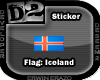 [D2] Flag Iceland