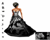 [AB] BlackSilver Dress