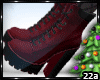 22a_Timbs Boots Red/Blk