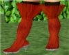 Red High Boots