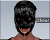 !҉Zheus Creepy Mask B/W