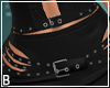 Black Leather Belt Skirt