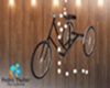 Bicicleta com lampadas