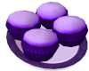 Grape Cupcakes