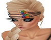 Rainbow diamond headband