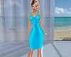 Ocean Blue Dress XL