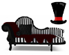 Black Victorian Couch