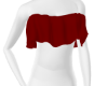 red ruffle shade