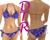 ~DTR~Plum Ruffled Bikini