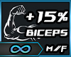 ∞Biceps+15%