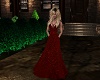 Romea Red Gown