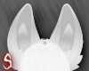 L* White Wolf Ears
