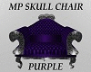 MP Skull Chair Purple