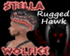 Rugged Hawk - Silver/Red