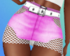 *A-Net* Mini Skirt-Pink