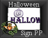~QI~ Halloween Sign PP