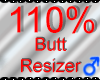 *M* Butt Resizer 110%