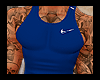 NK Blue Tank + Tattoos