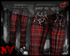 ✚Tartan Red-Pants