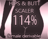 Hips & Butt Scaler 114%