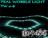 Teal Wobble Dj Light