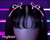 vera + bangs + bow black