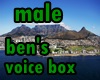Voice box male 