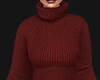 $ winter sweater red