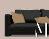 Black Lazy Couch
