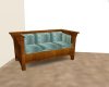 Green Wooden Couch