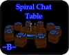 Spiral Chat Table