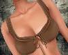 Simple brown cropped