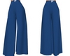 BLUE PALAZZO PANTS