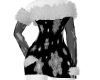Dark Winter Snow Flake