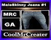 MaleSkinny Jeans #1