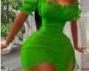 Lace Dress - Green V1