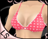 [LS] Red Polka Dot Bra