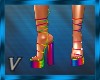 Melina Heels (rainbow)