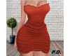 (L)  Sexy Red Dress