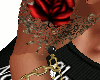 Gothic Rose Henna Tatto