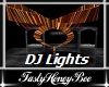 Flower DJ Lights Orange