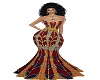 Designer African Gown