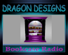 DD Purple Bookcase Radio