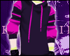 [k]pink-black.hoodie