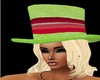 green hat