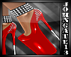 - Hot Red Heels -