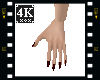 4K .:Vampre Red Nails:.