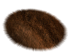 Brown Fur Rug