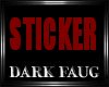 DKF DarkFaug Avi Sticker