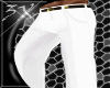 3X White Formal Pants